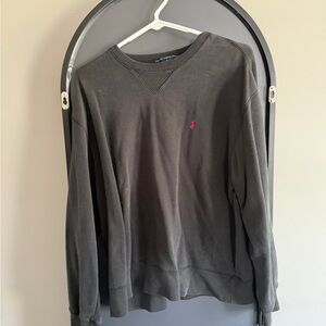 Polo by Ralph Lauren Gray Crew Neck Sweater